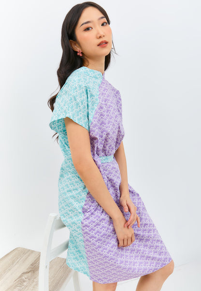 CLOUD Lilac Mint Kimono Dress