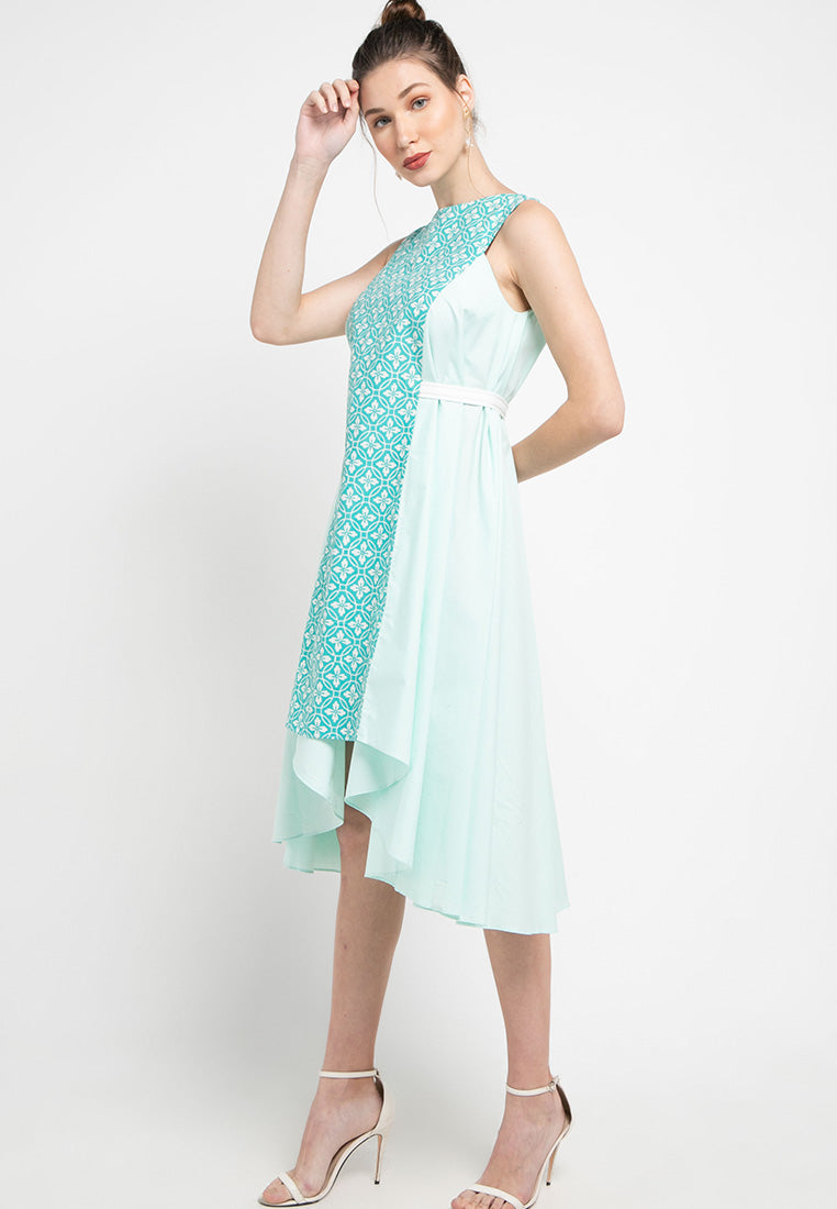 FLORAL Mint Flying Dress #FS50
