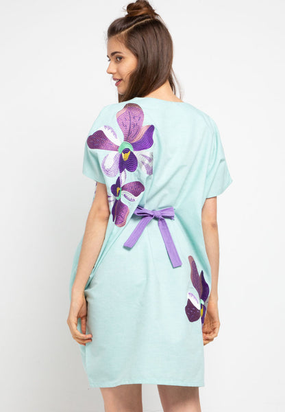 VANDA Mint Kimono Dress