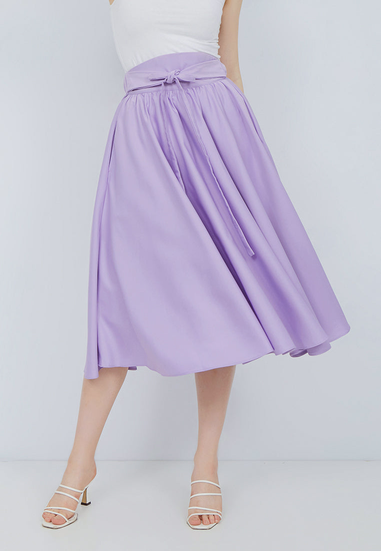 BASIC Circle Skirt Purple