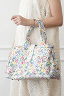 WHITE HANA Canvas Bag