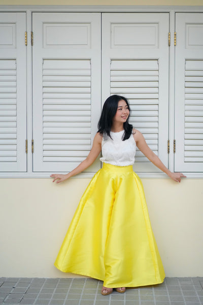 YELLOW Maxi Circle Culottes