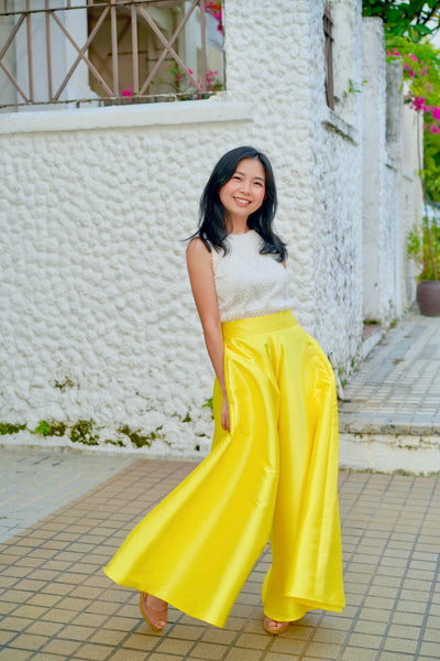YELLOW Maxi Circle Culottes