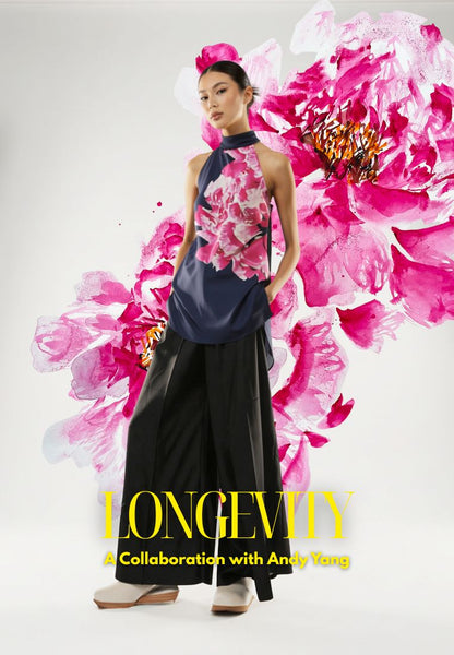 LONGEVITY Halter Top