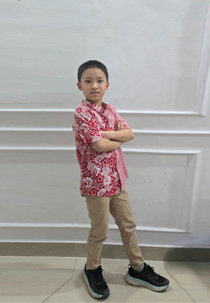 BANGKIT Boy Batik Shirt