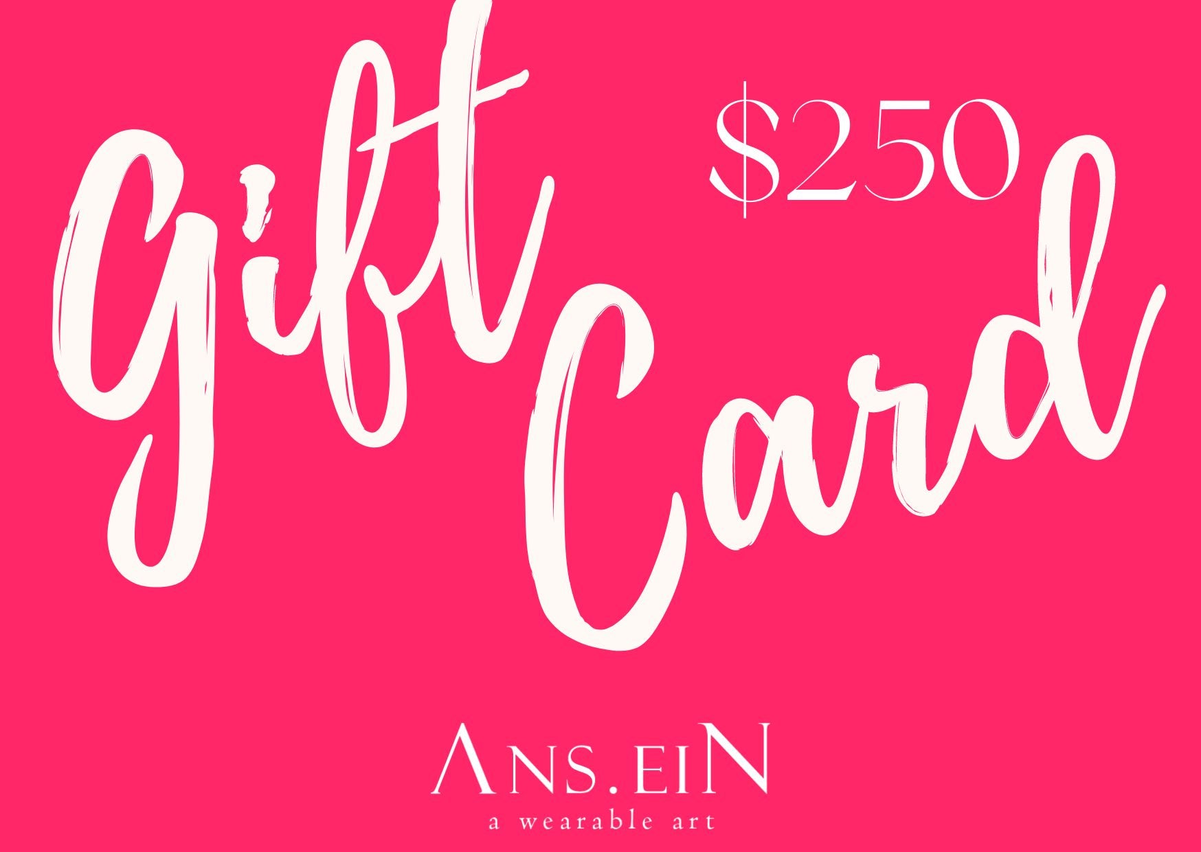 ANS.EIN Gift Card