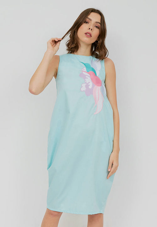 SONGBIRDS Tulip Dress Tiffany