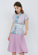 [SINGAPORE STORY] PERANAKAN Nyonya Cap Sleeve Top