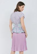 [SINGAPORE STORY] PERANAKAN Nyonya Cap Sleeve Top