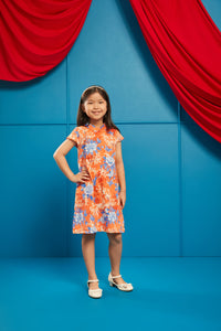 BIRDS & BUTTERFLY Girl Dress