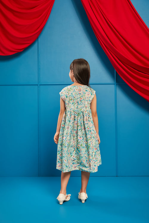 CHINESE FLORAL MiniMe Dress
