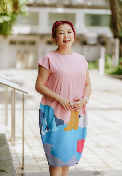 SUMMER STROLL Tulip Dress