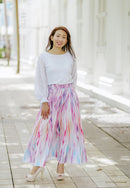 EMOTIONAL LANDSCAPE Maxi Circle Skirt