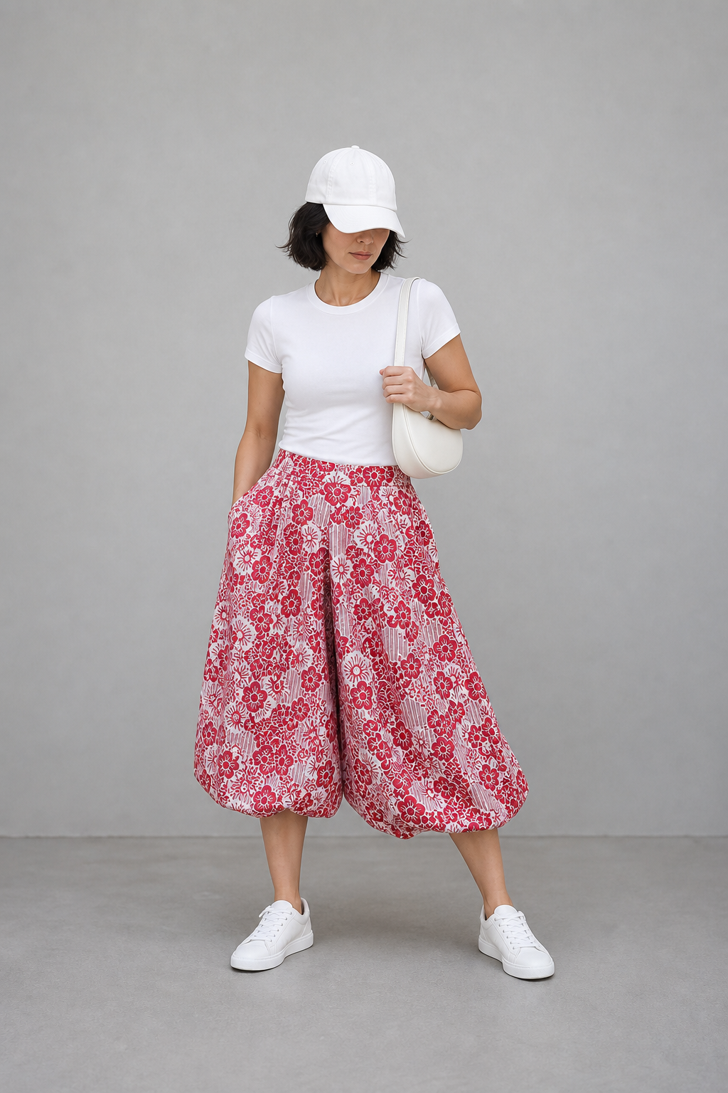 BANGKIT Red Fourways Pants