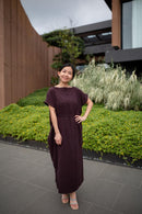Brown Linen Magic Dress