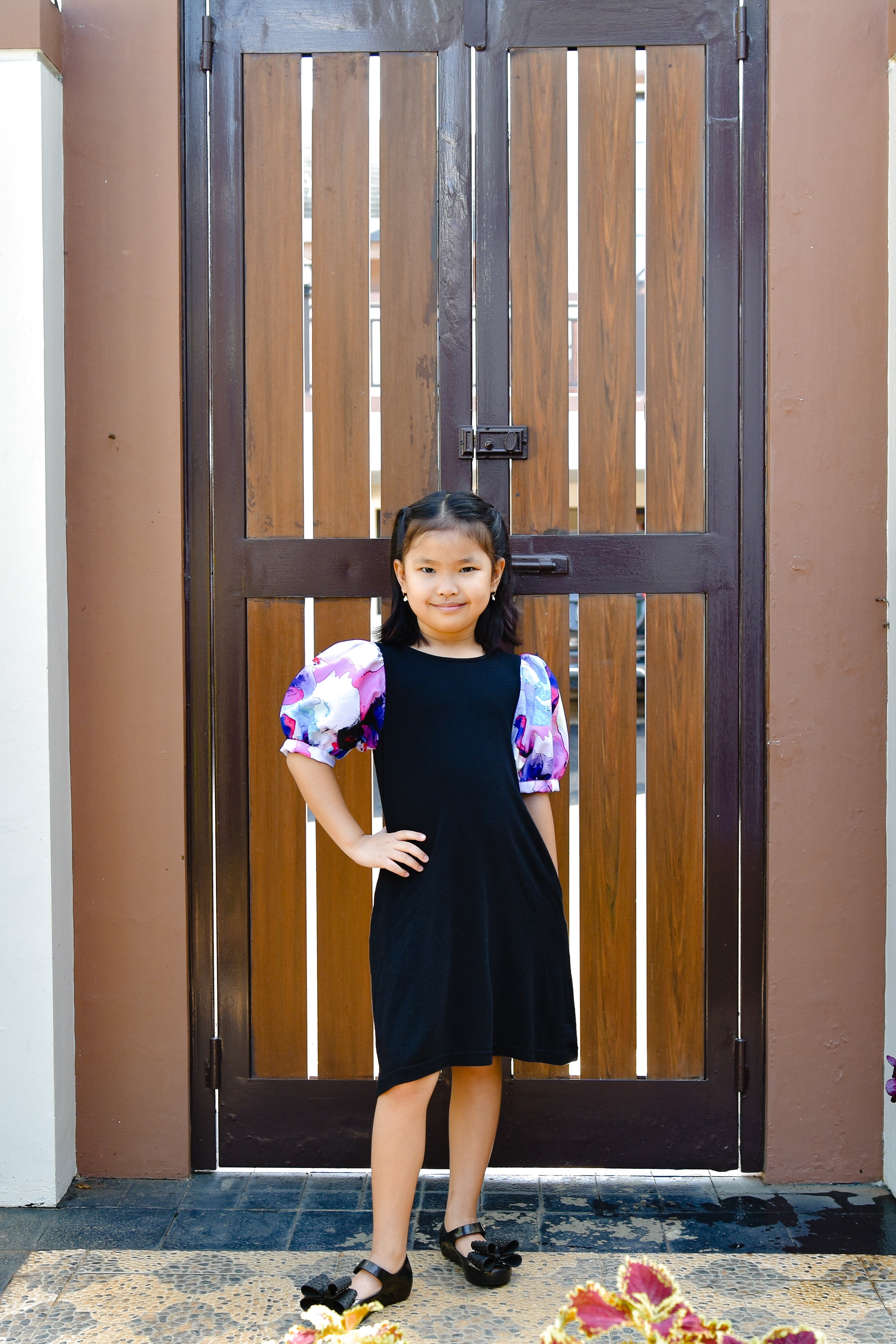 RIPPLE MiniMe Puff Sleeve Dress