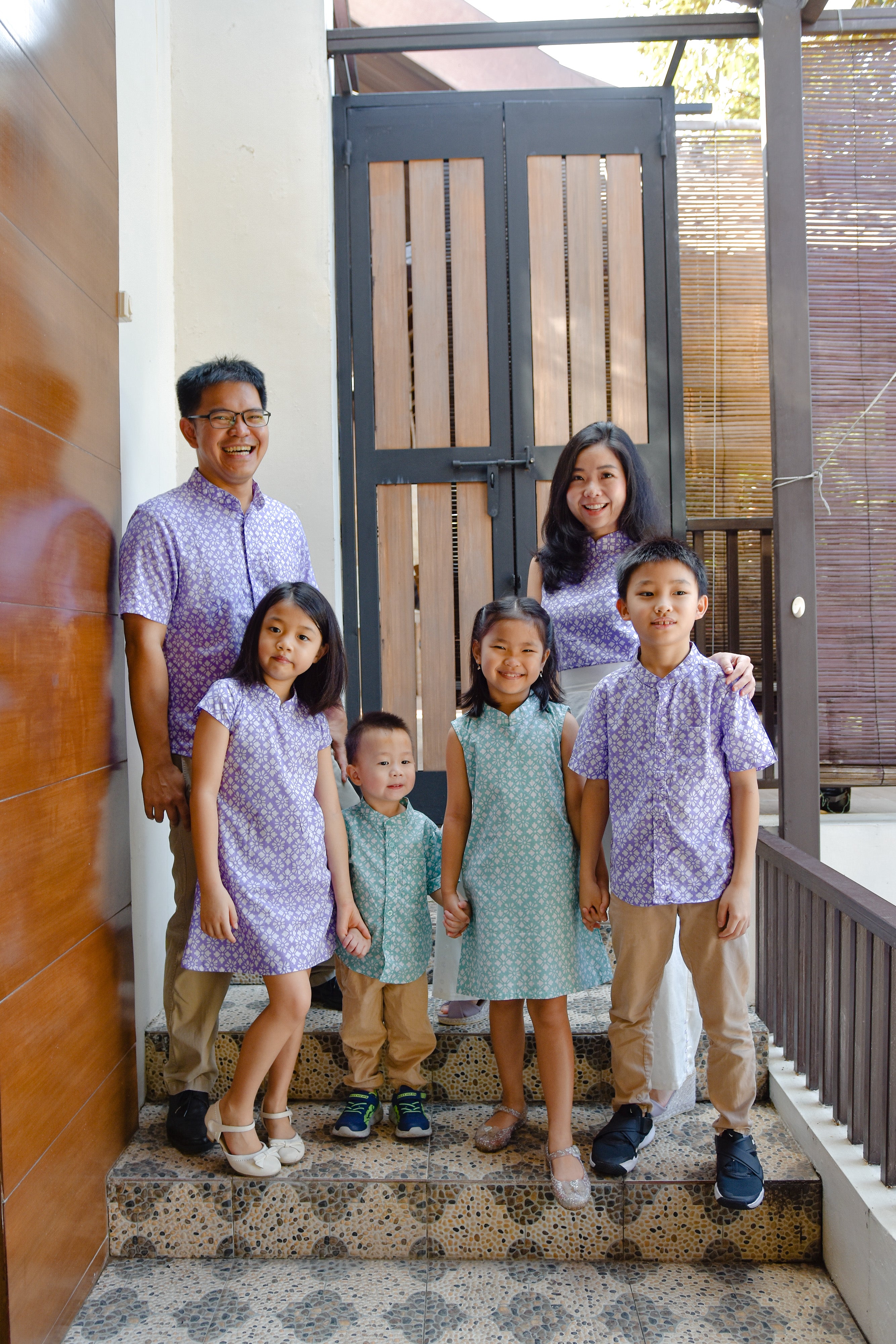STARS Lilac Sleeve Girl Dress