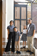 STARS Black Boy Batik Shirt