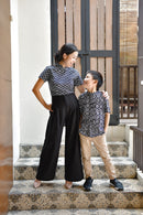 STARS Black Boy Batik Shirt