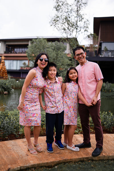 ORIENTAL SPRING Girl Cheongsam Dress