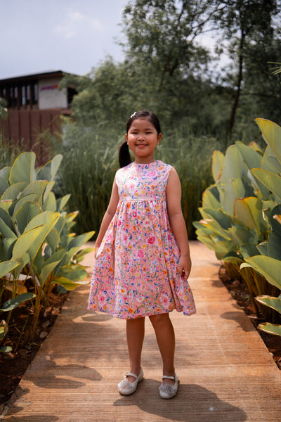 ORIENTAL SPRING Girl Baby Doll Dress