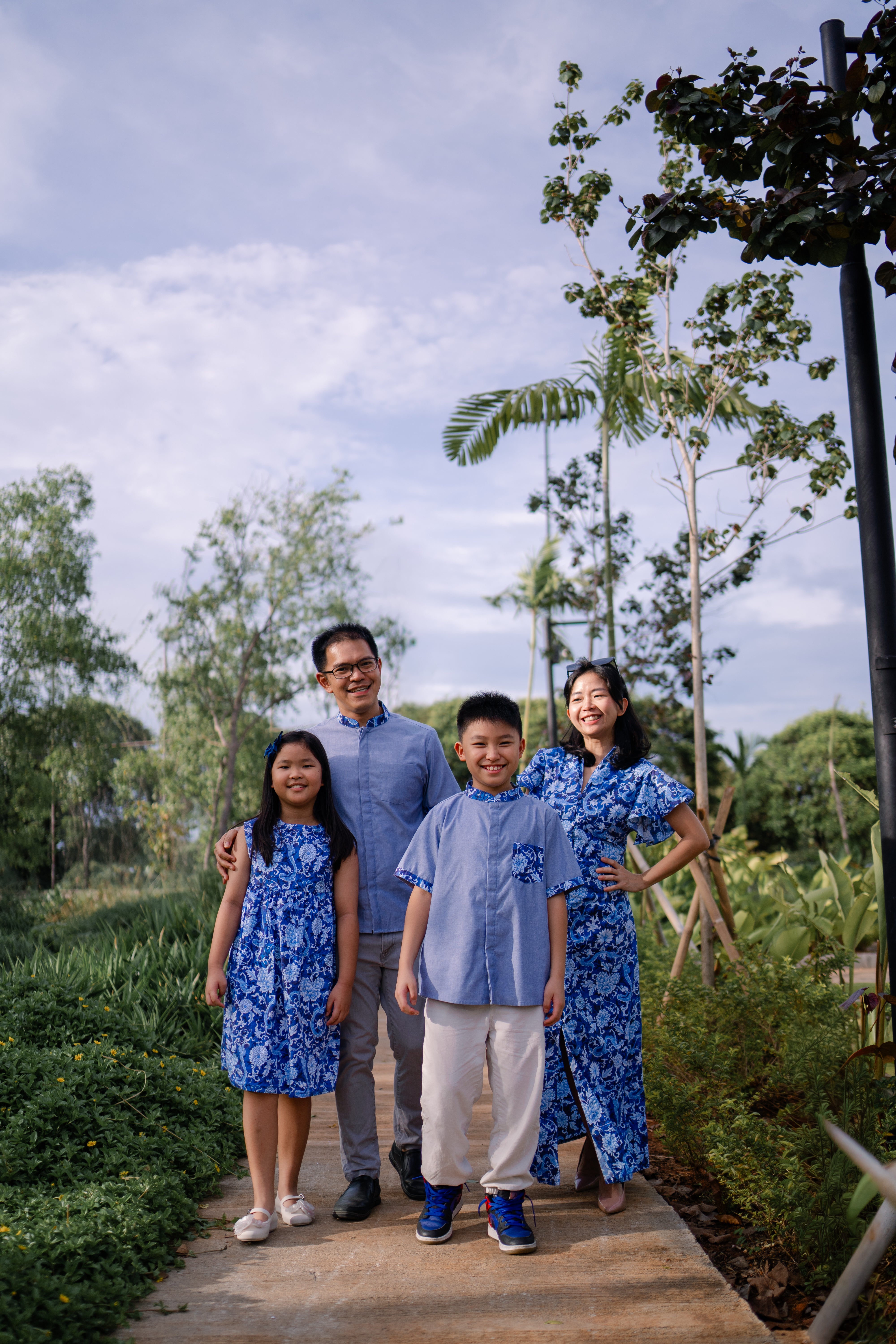 DRAGON Kebaya Flutter Dress