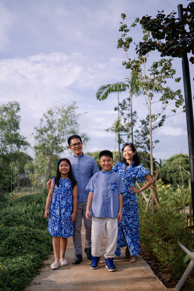 DRAGON Kebaya Flutter Dress