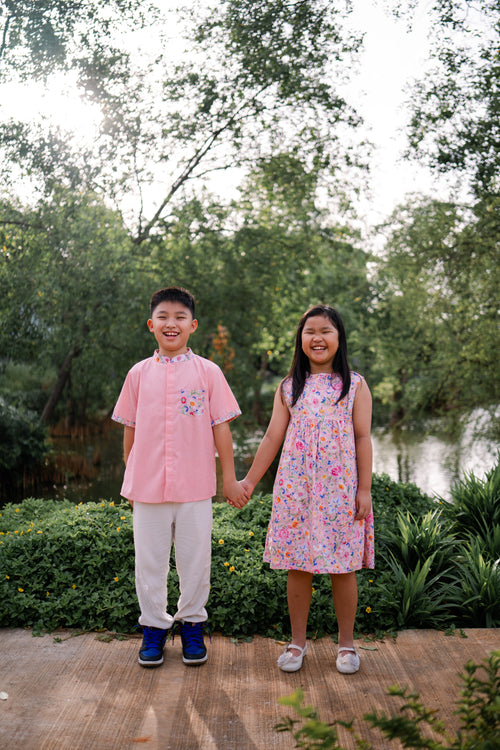 ORIENTAL SPRING Girl Baby Doll Dress