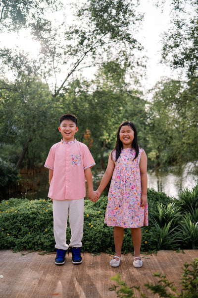 ORIENTAL SPRING Girl Baby Doll Dress