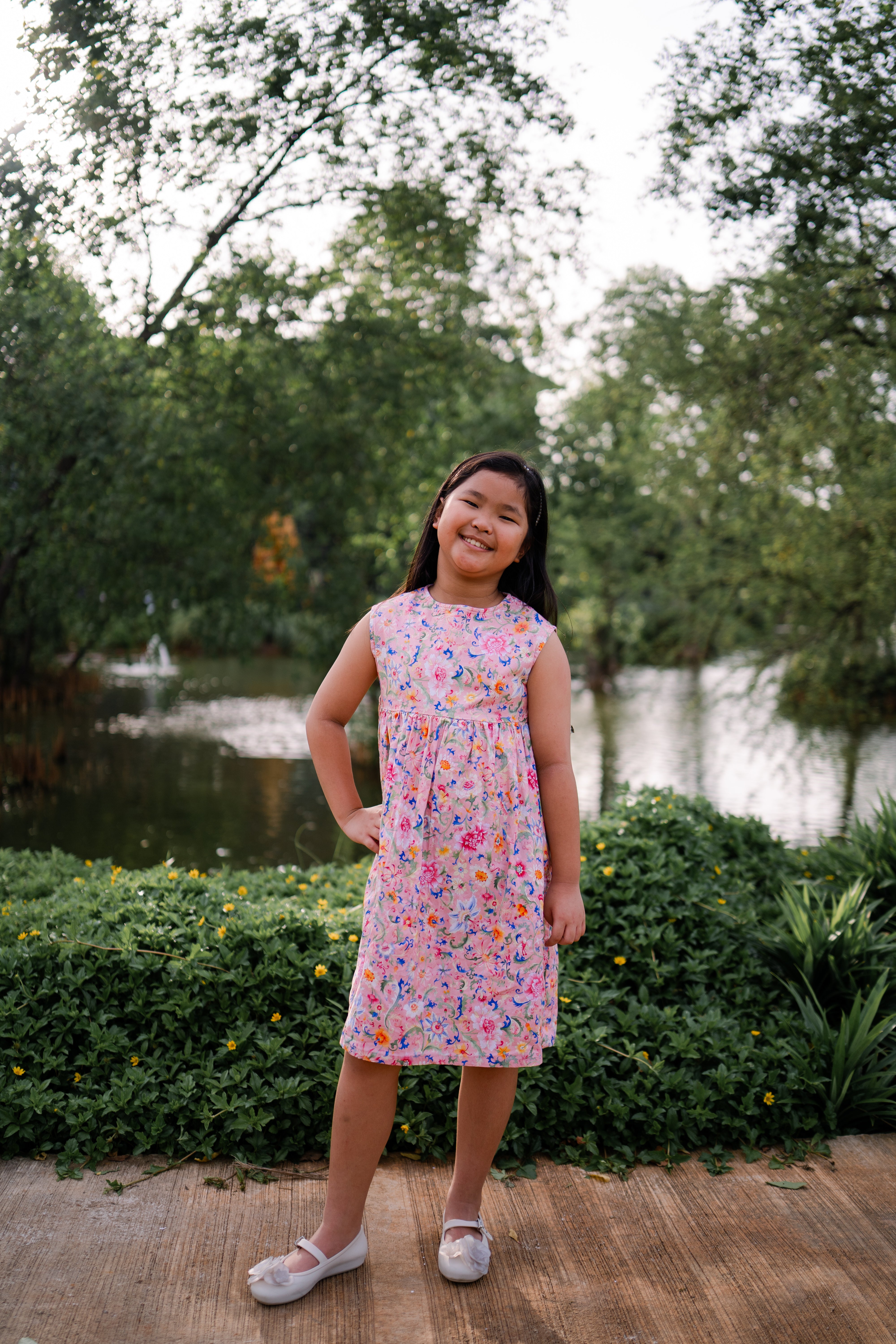 ORIENTAL SPRING Girl Baby Doll Dress