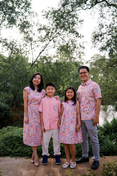 ORIENTAL SPRING Man Shirt with Point Collar