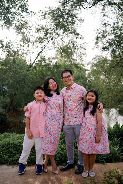 ORIENTAL SPRING Kimono Cheongsam Dress