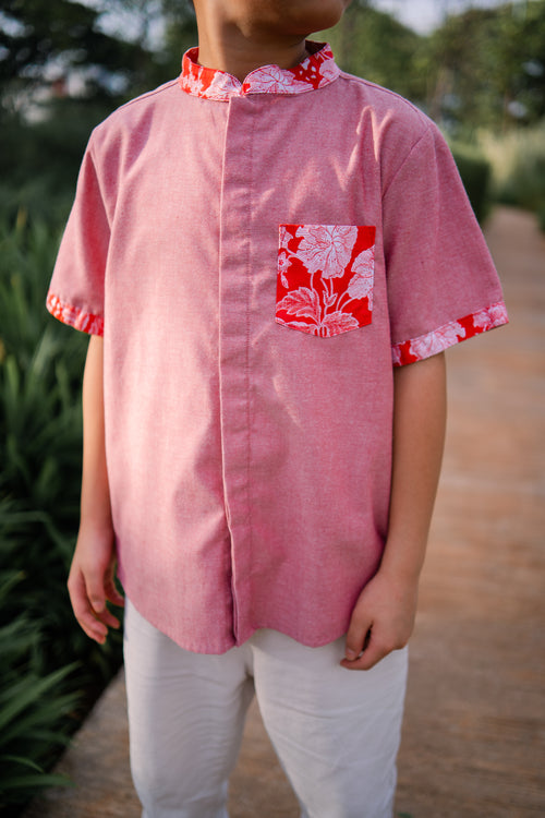 RED Boy Shirt