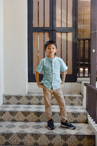 STARS Mint Boy Batik Shirt