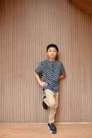CLOUD Black Boy Batik Shirt