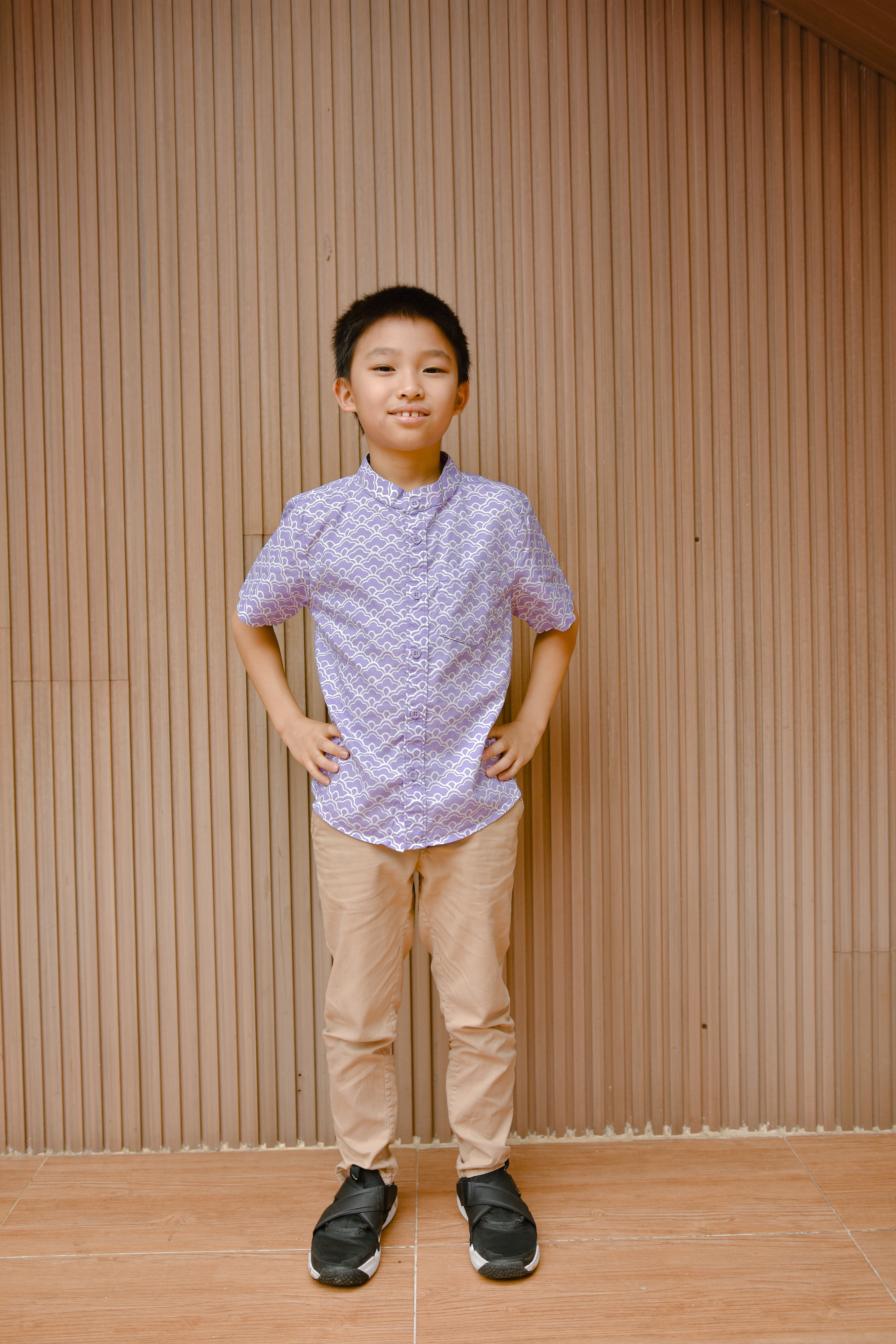 CLOUD Lilac Boy Batik Shirt