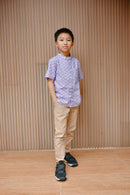 CLOUD Lilac Boy Batik Shirt
