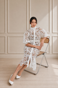 EMBROIDERY Shirt Dress