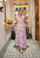 EMOTIONAL LANDSCAPE Halter Dress