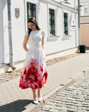 PEONIES Maxi Circle Skirt