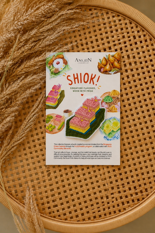 SHIOK! Embroidery Patch