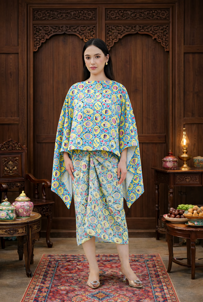 PERANAKAN PORCELAIN Sarong Skirt