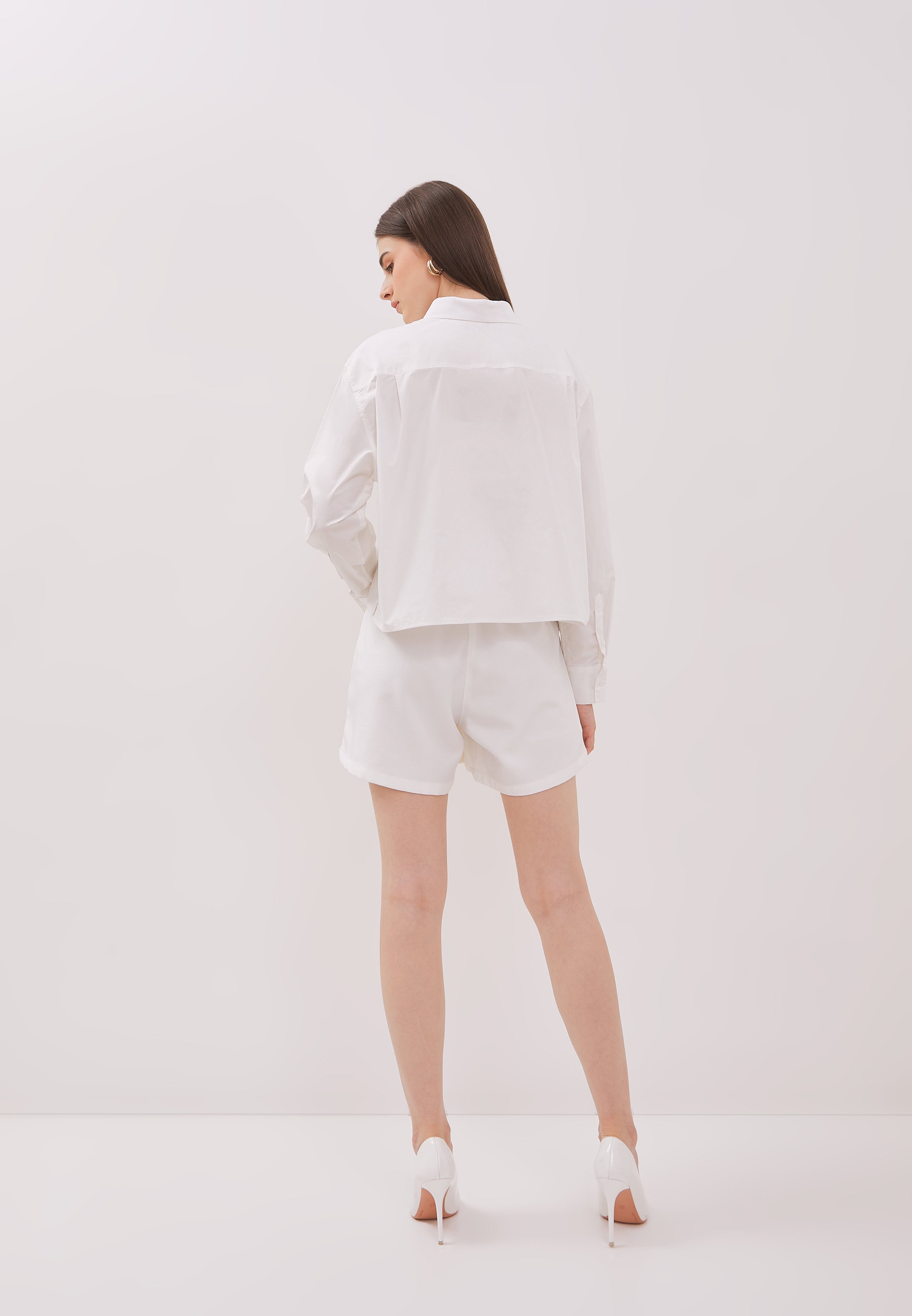 ORIGAMI White Skort