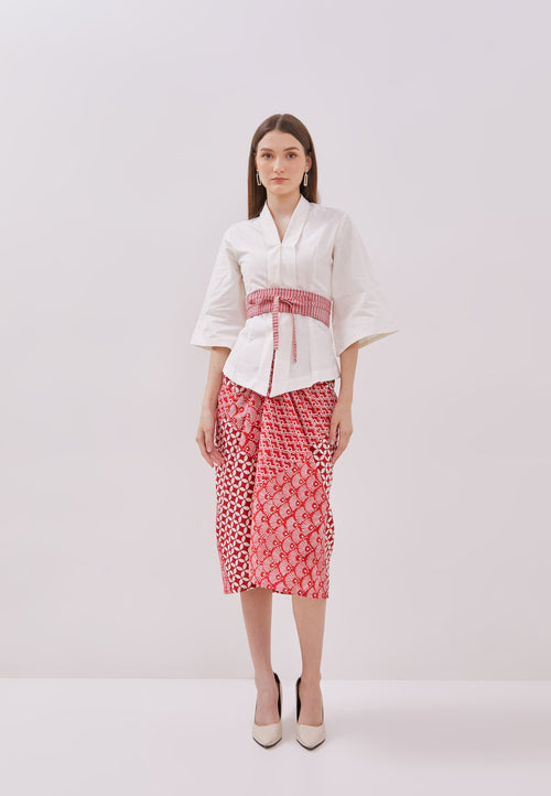Linen Kebaya Top