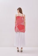 KINTSUGI Red Batik Magic Top