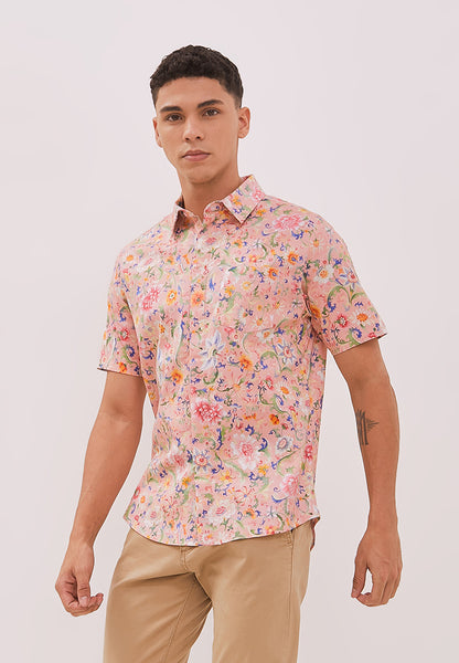 ORIENTAL SPRING Man Shirt with Point Collar