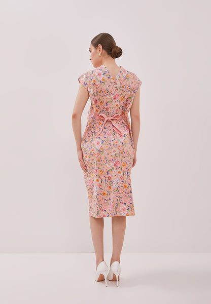 ORIENTAL SPRING Kimono Cheongsam Dress