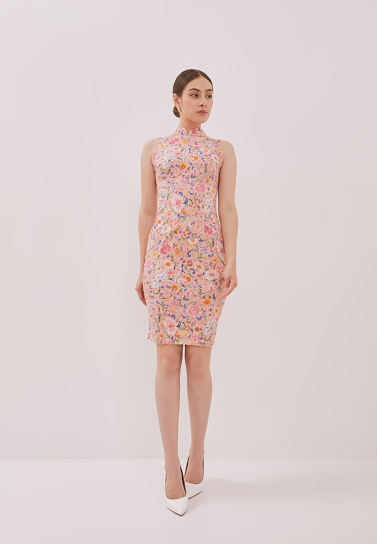 ORIENTAL SPRING Cheongsam Dress