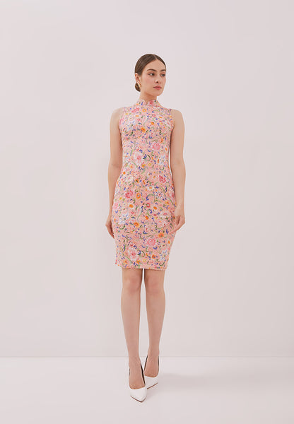 ORIENTAL SPRING Cheongsam Dress