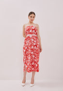 PERANAKAN PAWS Red Magic Dress